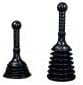 Master Plunger MPS4 Sink & Drain Plunger for Kitchen Sinks, Bathroom Sinks, Showers, and Bathtubs. Small and Strong Design with Large Bellows Commercial & Residential Use, Black.