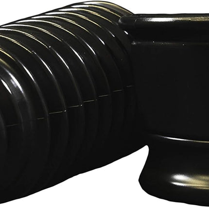 Master Plunger MP500-B3 Heavy Duty Bathroom Toilet Plunger Kit with Short Bucket/Caddy. Equipped with Air Release Valve, Black.