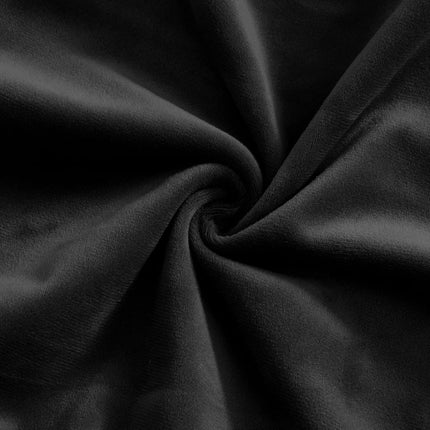 FORCHEER Dining Bench Cover Velvet Black Bench Slipcover for Living Room Rectangle 59inch Bench Seat Protector for Bedroom, Kitchen Washable(Velvet-Black).