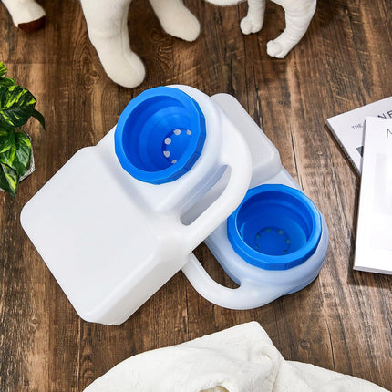 1 Pcs 3 Quart Dog Travel Water Bowl Portable Pet No Spill Water Bowl for Pet Dispenser for Small Large Dogs Cats Camping Hiking.