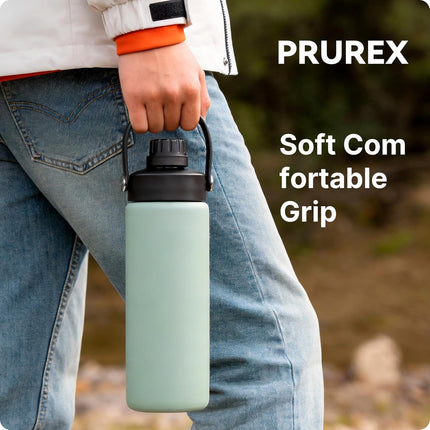 Spout Lid for Simple Modern Water Bottle 14oz 18oz 24oz 32oz, Replacement Chug Lid for Simple Modern Summit Bottle, One-Handed Operation, Leak-Proof & Durable (2 Pack).