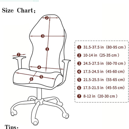 FORCHEER Velvet Gaming Chair Cover with Armrest Covers Pink Stretch Racing Style Game Chair with Attached Arms Covers Cat Scratch Proof Washable.