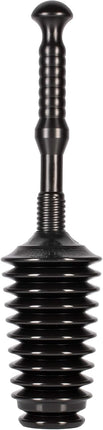 Master Plunger MP500-3TB Heavy Duty Bathroom Toilet Plunger Kit with Tall Bucket. Equipped with Air Release Valve, Black.