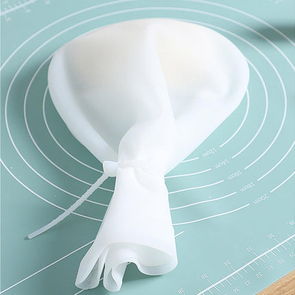 Kneading Dough Bag Food Grade Non-stick Silicone Non-deformation Flour Mixing Bag Baking Tool-L.