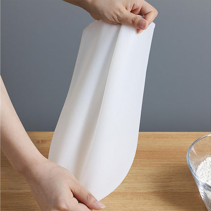Kneading Dough Bag Food Grade Non-stick Silicone Non-deformation Flour Mixing Bag Baking Tool-L.