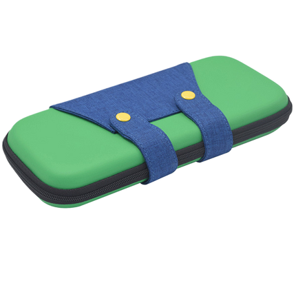 Carry Case Compatible with Nintendo Switch and New Switch2 Console with Pockets for Accessories and Games-Green.