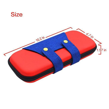 Carry Case Compatible with Nintendo Switch and New Switch2 Console with Pockets for Accessories and Games-Green.