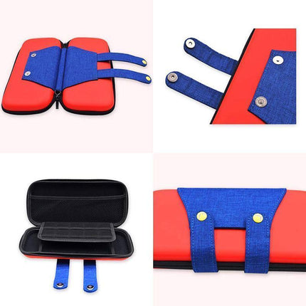 Carry Case Compatible with Nintendo Switch and New Switch2 Console with Pockets for Accessories and Games-Green.