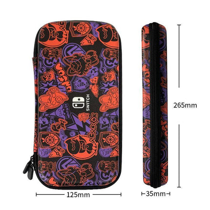 Carry Case Compatible with Nintendo Switch and New Switch OLED Console with Pockets for Accessories and Games-P.