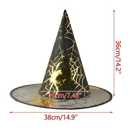Halloween Babies Adult Peak Hat Cute Spider Hair Accessories Hat Cosplay Props.