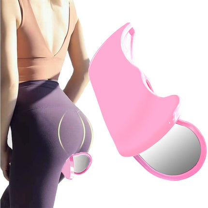 Pelvis Floor Muscle Medial Exerciser Hip Muscle&Inner Thigh Trainer Correction Beautiful Buttocks for Women - Pink.