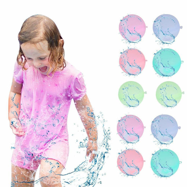 10 Pack Reusable Water Balloons for Teenagers.