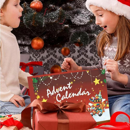 2024 Advent Calendar Christmas Building Block 24 Days Countdown Surprise Box.
