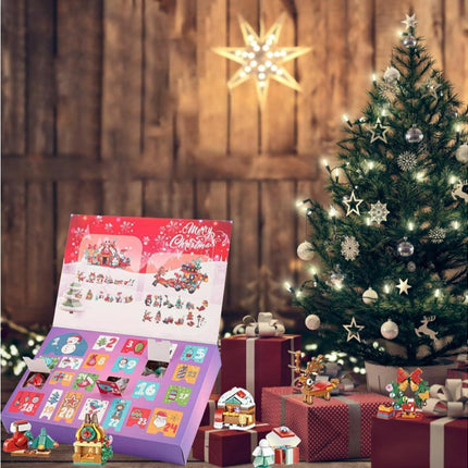 2024 Advent Calendar Christmas Building Block 24 Days Countdown Surprise Box.