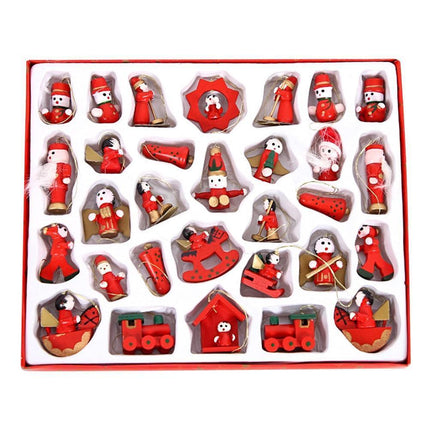 2024 Christmas Advent Calendars Countdown Toys Set for Girls Boys Surprise Gift Christmas Tree Different Decoration Pendant.