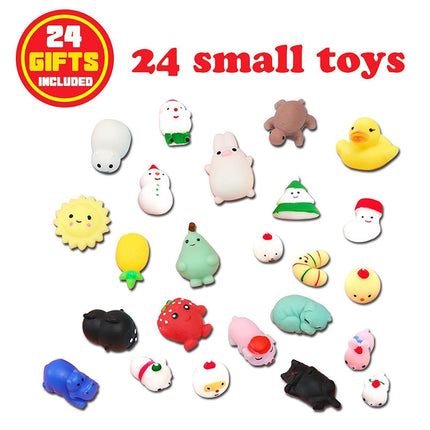 24 Days of Christmas Blind Calendar Christmas Squeeze Gift Box.
