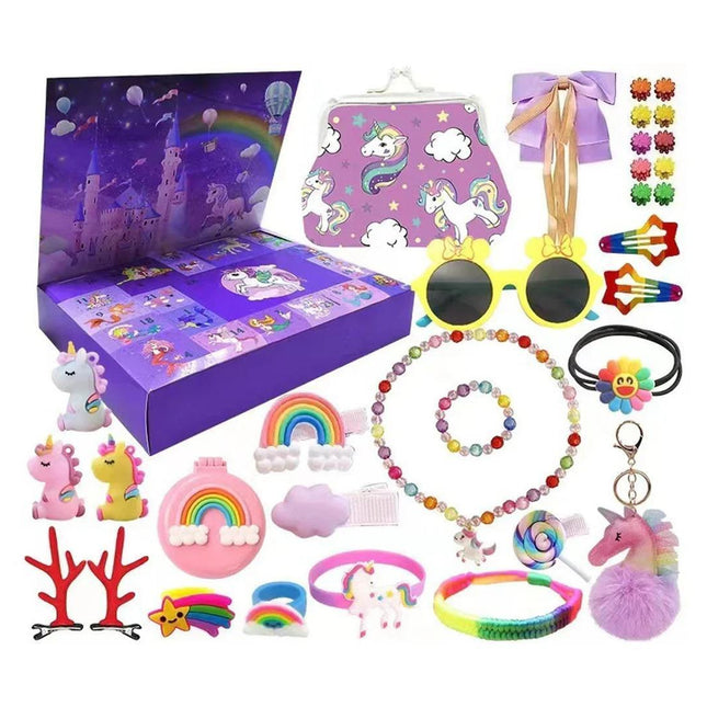 Advent Calendar Girls 24 Days Xmas Countdown Calendar Gifts Christmas Blind Box.