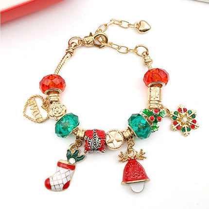 Christmas Advent Calendar with DIY Charm Bracelets.