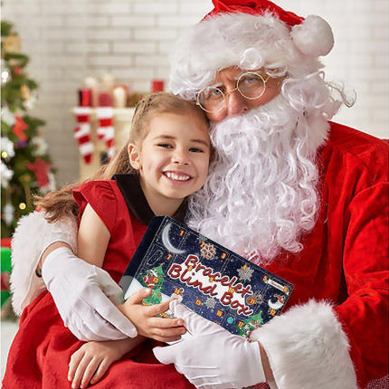 Christmas DIY Bracelet Jewelry Making Kit 24 Days Advent Calendar.
