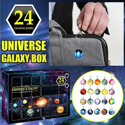 Space Advent Calendar - 24 Day Countdown Calendar Cosmic Galaxy Collection Set - Planetary Collection Set - Advent Calendar Set.