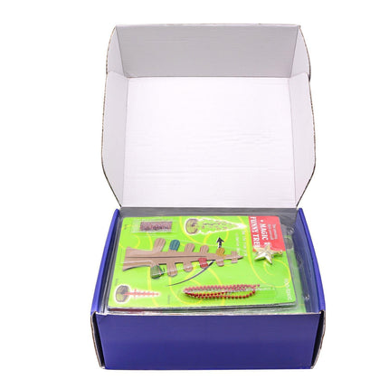Educational Handmade DIY Toys Magic Christmas Tree Paper Tree Blossom Christmas Gift Box.