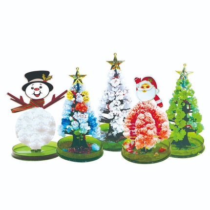 Educational Handmade DIY Toys Magic Christmas Tree Paper Tree Blossom Christmas Gift Box.