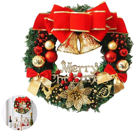 Creative Christmas Door Wreath Christmas Garland Wreaths 30cm.