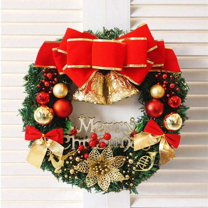 Creative Christmas Door Wreath Christmas Garland Wreaths 30cm.