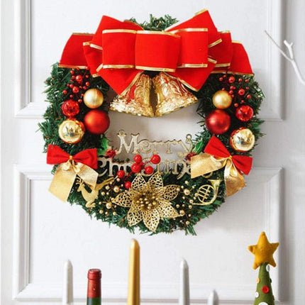 Creative Christmas Door Wreath Christmas Garland Wreaths 30cm.
