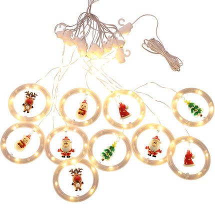 3 Meters USB Powered LED Christmas Decor Round Light Hanging Ornament Light.