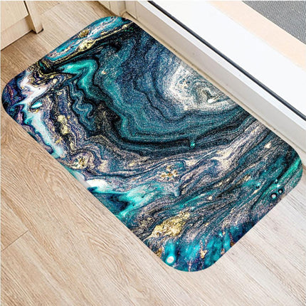 Color Palette Kitchen Hallway Mat Entrance Rug Floor Non-slip Bathroom Carpet.