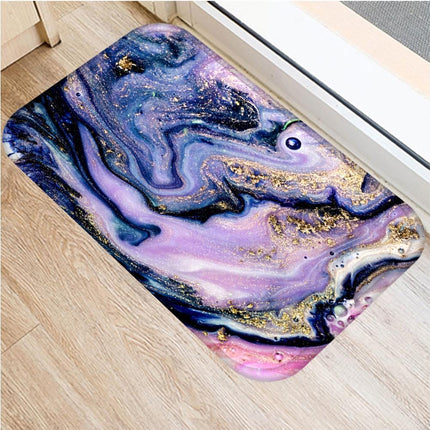 Color Palette Kitchen Hallway Mat Entrance Rug Floor Non-slip Bathroom Carpet.