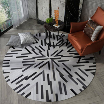 Round Shape Waterproof Non-slip Living Room Bedroom Floor Rug Carpet Blanket.
