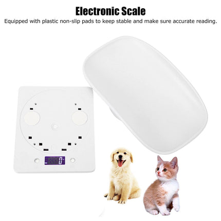 10kg/1g Digital Small Pet Weight Scale for Cats Dogs Measure Tool Electronic Kitchen Scale.