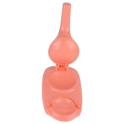 2 In 1 Dumpling Maker Dumpling Press secure Plastic Dumpling Making Tool Efficient Manual Dumpling Maker Mould Skin Pink.