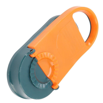 2 in 1 Manual Dumpling Maker Kitchen Dumpling Making Tool Household Multifunctional Dumpling Mold Orange.