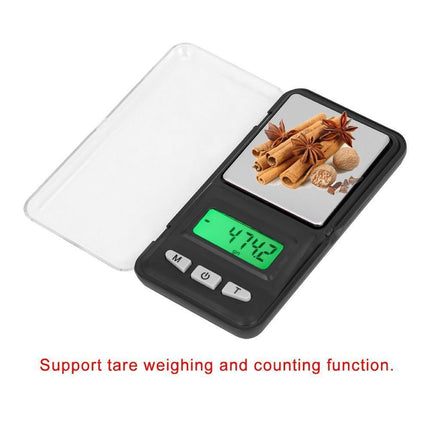 200g / 0.01g LCD Digital Electronic Balance Weighing Fruits Small Food Scales.