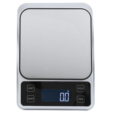 5kg/0.1g Multifunction Stainless Steel Digital Kitchen Scale Electronic Food Weight Scale for Cooking Baking.