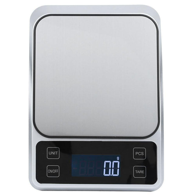 5kg/0.1g Multifunction Stainless Steel Digital Kitchen Scale Electronic Food Weight Scale for Cooking Baking.