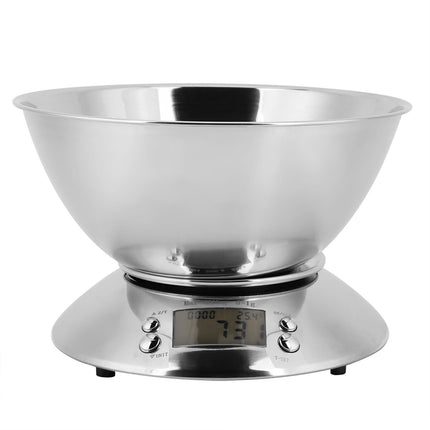 Electronic Digital Stainless Steel Kitchen Scale Food Meat Weighing Scale.