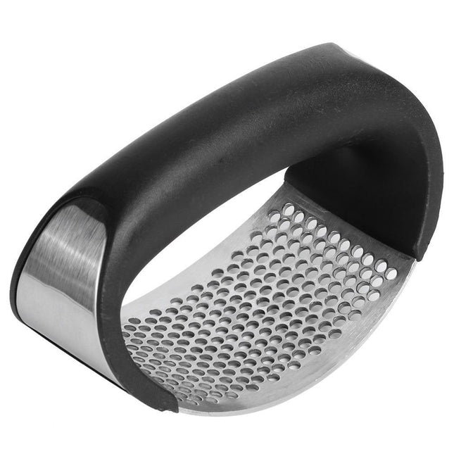 Garlic Grater Stainless Steel Manual Garlic Crusher Pressing Tool Household Kitchen Supplies.