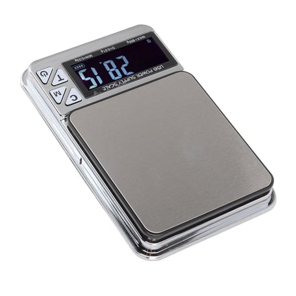 High Accuracy Digital Scale 600/0.01g LCD Display Waterproof USB Charging Electronic Scale for Kitchen Jewelry.