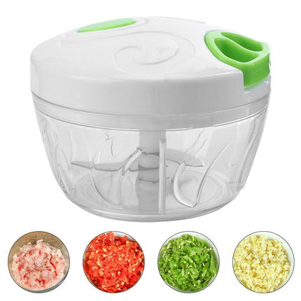 Household Manual Meat Grinder Food Chopper Mincer Fruit Vegetable Shredder Kitchen Utensils.