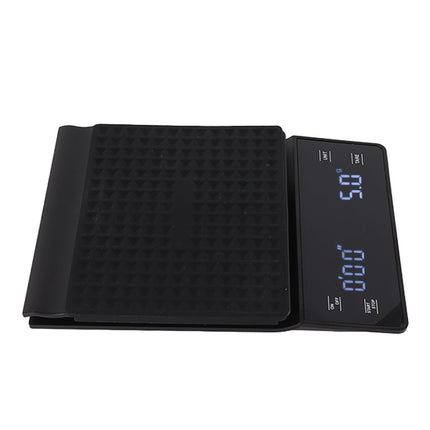 Kitchen Touch Screen Electronic Coffee Scale with Timer 3kg Multi Functional Kitchen Scale.