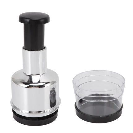 Manual Food Chopper Multipurpose Stainless Steel Blade Vegetable Cutter for Onion Garlic Vegetables Fruit Nut.