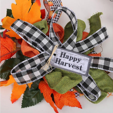 Red Truck Christmas Wreath Fall Eucalyptus Christmas Door Wreath Truck Autumn Wreath Decorations Window Front Door Decoration Wall Hanging Sign.