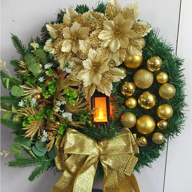 30cm, Christmas Decorations, Artificial Christmas Wreath, Christmas Party Supplies.