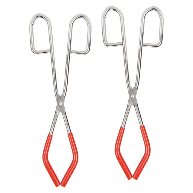 2pcs Labs Beaker Tongs Rust Prevention Strong Grip Rubber Coated Ends Chemical Beaker Tongs for 50mL To 2000mL Beakers Labware.