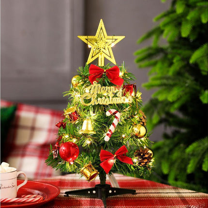 30Cm Mini Christmas Tree, Small Illuminated Christmas Tree,Mini Christmas Tree With Led Fairy Lights, Christmas Tree, Small Artificial Christmas Tree.