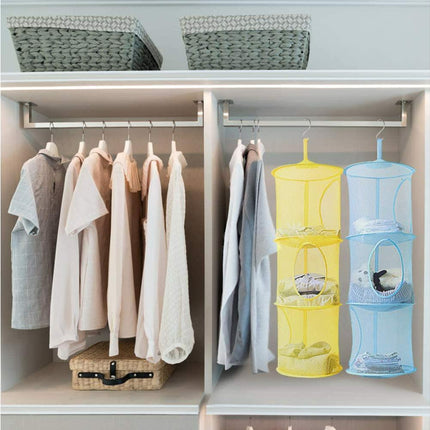 4-Storey Plush Storage Room, Foldable Space-Saving Storage Basket, Suitable For Babies Room, Bathroom, Balcony.